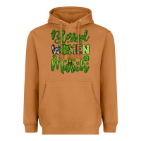Meerkat St. Patrick's Blessed women are born in March Heavyweight Hoodie - OliviaCreatesArt