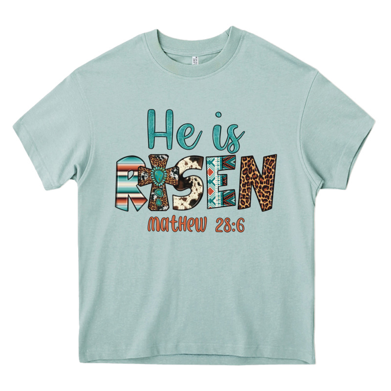 He Is Risen Heavy Core Tee by Artiststas | Teevron