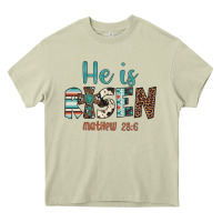 Mossy he is risen Heavy Core Tee - Artiststas