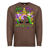 Chestnut little miss mardi gras unicorn  olivia Premium Sweatshirt - OliviaCreatesArt