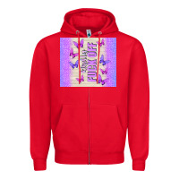 Red kindly fuck off Zipper Hoodie - TumblerDesignByShophia