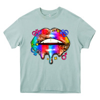 Arona pride lips Heavy Core Tee - AdoDesignShop