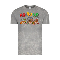 Cloud Rock ho ho ho reindeer Vintage Tee - MaliasSmallBusiness