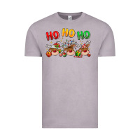 Vintage Zinc ho ho ho reindeer Vintage Tee - MaliasSmallBusiness