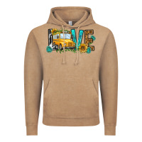Vintage Coffee school bus love Vintage Hoodie - NancyCooperArtShop