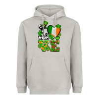 Moon Dust Love St. Patrick's Heavyweight Hoodie - OliviaCreatesArt