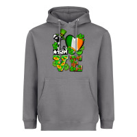 Storm Love St. Patrick's Heavyweight Hoodie - OliviaCreatesArt