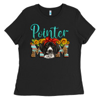 Black german shorthaired pointer mom Ladies Tee - Artiststas