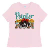 Bubblegum Pink german shorthaired pointer mom Ladies Tee - Artiststas