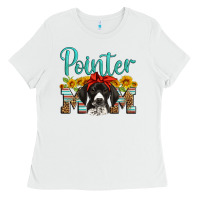 White german shorthaired pointer mom Ladies Tee - Artiststas
