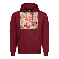 Burgundy he makes all things new Zipper Hoodie - TumblerDesignByShophia