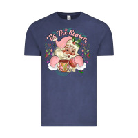 Vintage Denim mexican christmas Vintage Tee - MaliasSmallBusiness