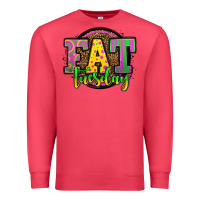 Cardinal mardi gras fat tuesday Premium Sweatshirt - OliviaCreatesArt