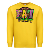 Lemon mardi gras fat tuesday Premium Sweatshirt - OliviaCreatesArt
