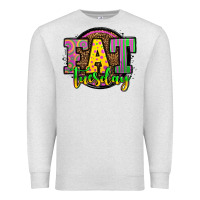 Oatmeal Heather mardi gras fat tuesday Premium Sweatshirt - OliviaCreatesArt