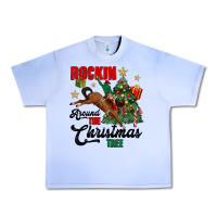 Grape Ice rockin around the christmas tree Urban Heavy Tee - MaliasSmallBusiness