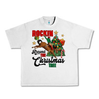 Lunar Rock rockin around the christmas tree Urban Heavy Tee - MaliasSmallBusiness