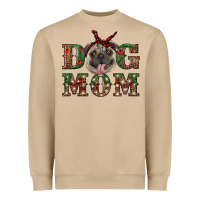 Mushroom Christmas Dog Mom Heavyweight Sweatshirt - RanaPortraitStore
