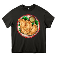 Asphalt empanada Heavy Core Tee - AdoDesignShop