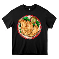 Black empanada Heavy Core Tee - AdoDesignShop