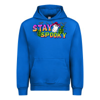Cobalt Stay Spooky Urban Hoodie - CowhideDigitalArt