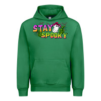 Emerald Stay Spooky Urban Hoodie - CowhideDigitalArt