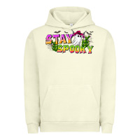 Pigment Pistachio Stay Spooky Urban Hoodie - CowhideDigitalArt