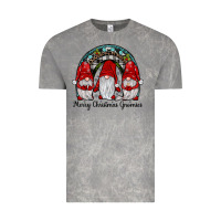 Cloud Rock merry Christmas Gnomes Rainbow Vintage Tee - JahusDesignShop