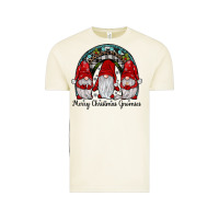 Vintage Arctic merry Christmas Gnomes Rainbow Vintage Tee - JahusDesignShop
