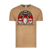 Vintage Camel merry Christmas Gnomes Rainbow Vintage Tee - JahusDesignShop
