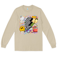 Mushroom retro teacher Long Sleeve Tee - Artiststas