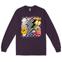 Plum retro teacher Long Sleeve Tee - Artiststas