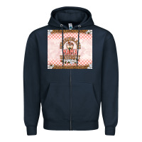 Navy Oversimulated mama university Zipper Hoodie - TumblerDesignByShophia