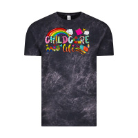 Cloud Black childcare life Vintage Tee - NancyCooperArtShop