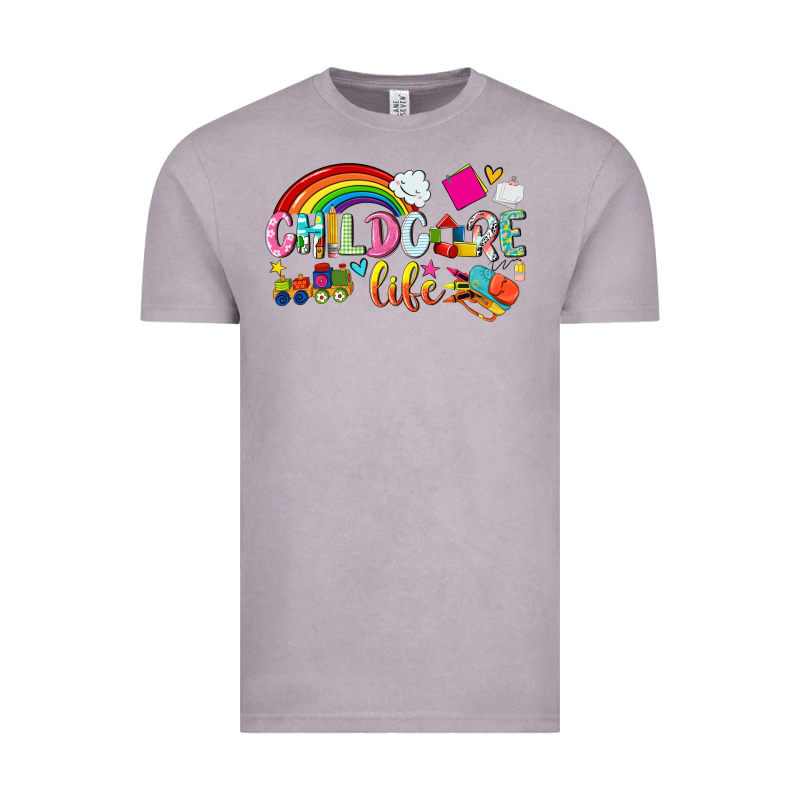 Childcare Life Vintage Tee by NancyCooperArtShop | Teevron