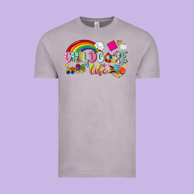 Childcare Life Vintage Tee Designed By Nancycooperartshop