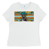 White pittbull license plate Ladies Tee - Artiststas