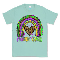 Seafoam mardi gras rainbow Classic Tee - JahusDesignShop