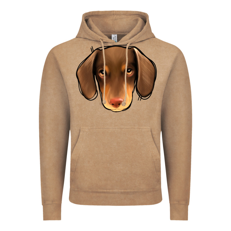 Dachshund Vintage Hoodie by Jasminsmagicworld | Teevron