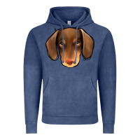 Vintage Denim Dachshund Vintage Hoodie - Jasminsmagicworld