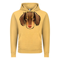 Vintage Mustard Dachshund Vintage Hoodie - Jasminsmagicworld