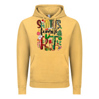 Vintage Mustard santas favorite rt nurse Vintage Hoodie - MaliasSmallBusiness