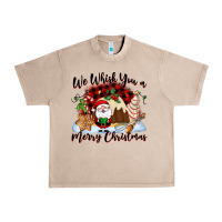 French Oak We whisk you a Merry Christmas Urban Heavy Tee - NancyCooperArtShop