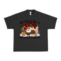 Pigment Black We whisk you a Merry Christmas Urban Heavy Tee - NancyCooperArtShop