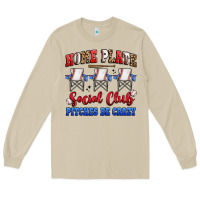 Mushroom home plate social club pitches be crazy Long Sleeve Tee - Artiststas