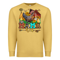 Antique Gold mama hen western olivia Premium Sweatshirt - OliviaCreatesArt