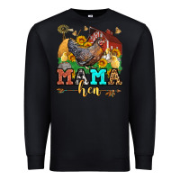 Black mama hen western olivia Premium Sweatshirt - OliviaCreatesArt