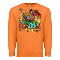 Carrot mama hen western olivia Premium Sweatshirt - OliviaCreatesArt