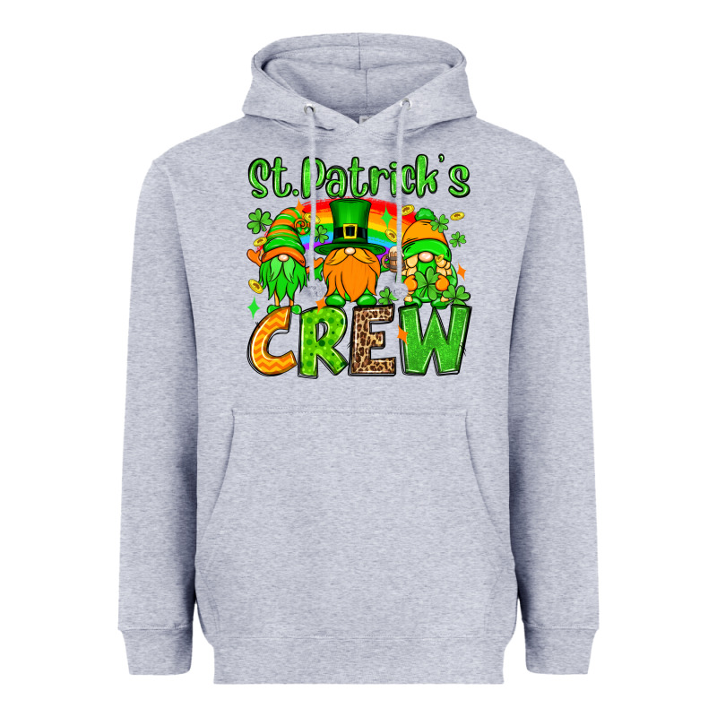 St. Patrick's Day Crew Heavyweight Hoodie by OliviaCreatesArt | Teevron