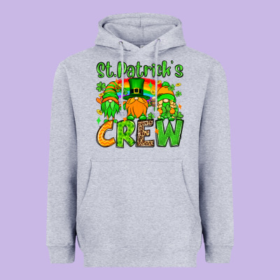 St. Patrick's Day Crew Heavyweight Hoodie Designed By Oliviacreatesart